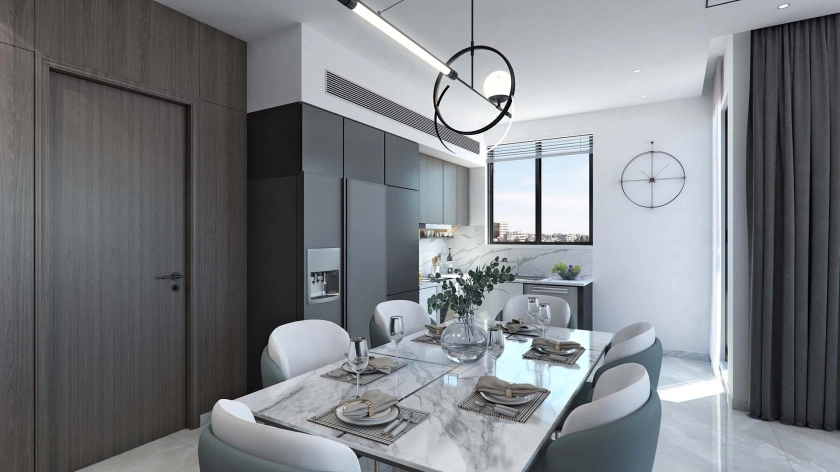 402 Luxurious 3-Bedroom Penthouse with Private Pool in Chalkoutsa, Limassol