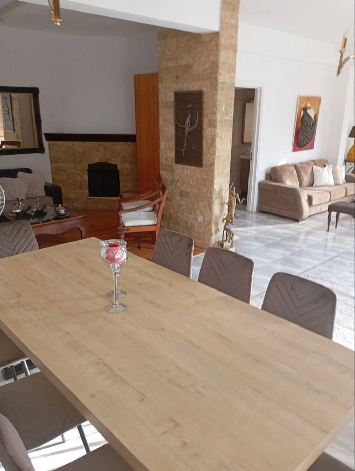 obj-1077 Fully Furnished Semi-Detached Villa in Potamos Germasogia