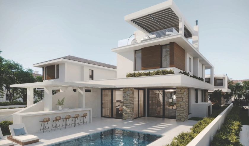 Luxury detached 4 bedroom house in Pyla Buy Villas in Larnaca